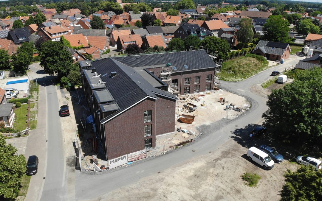 Baustelle – Seniorenzentrum an den Wallgärten in Metelen 15.06.2022