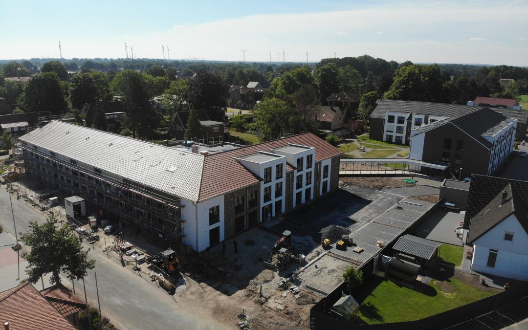 Baustelle Erweiterungsbau – Seniorenzentrum am Geester Bahnhof – Stand 22.06.2022