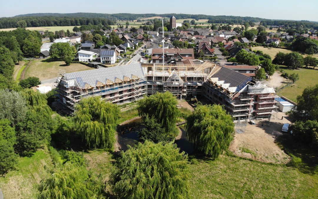 Baustelle in Alpen-Veen – Seniorenzentrum Haus Rosemarie – 23.06.2022