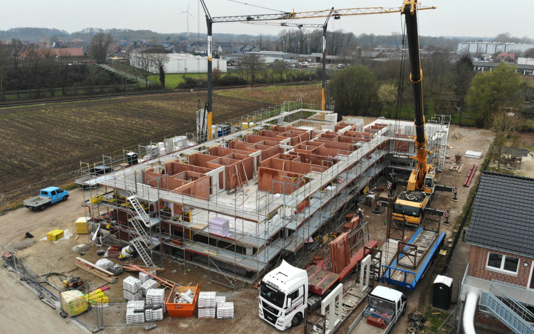 Baustelle in Ochtrup – Seniorenzentrum am Gausebrink – 25. März 2025